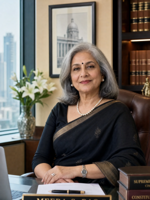 Legal professional in office
